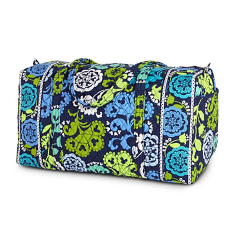 Vera Bradley Disney Parks Where's Mickey Large Duffle Tote Bag